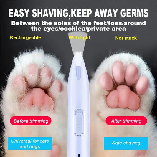 Electric Dog Hair Trimmer – Professional Pet Grooming Tool for Dogs & Cats