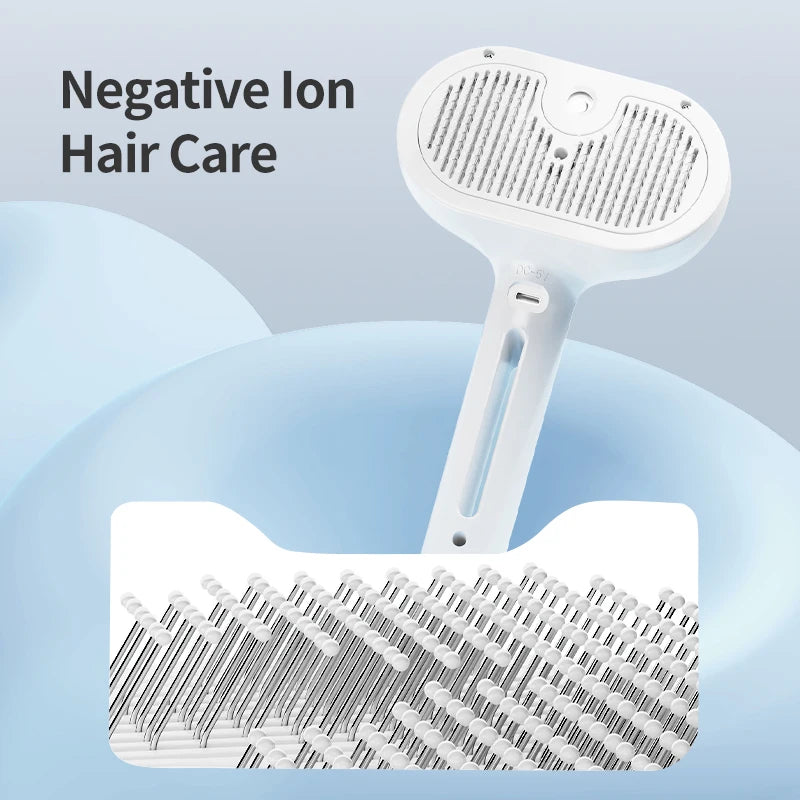 Professional Electric Pet Hair Straightener & Spray Comb