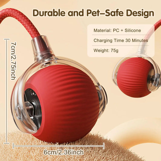 Rechargeable Smart Interactive Mouse Toy – Intelligent Fun for Curious Cats