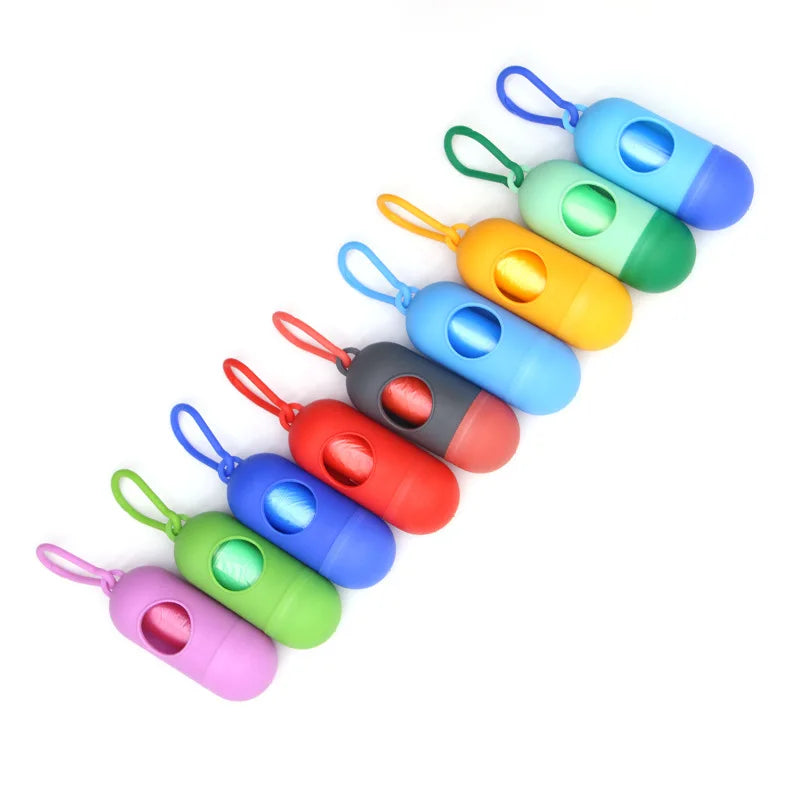 Capsule-Shaped Dog Poop Bag Holder