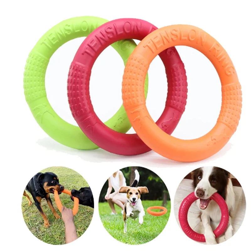 Durable Dog Flying Disk Toy – Perfect for Outdoor Fetch & Fun