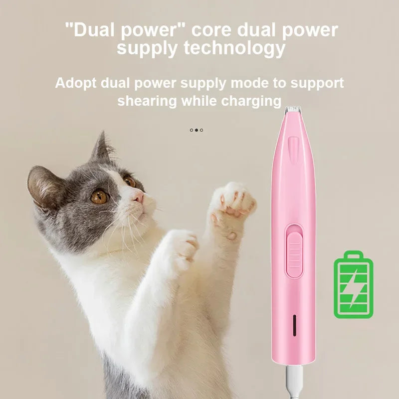 Electric Dog Hair Trimmer – Professional Pet Grooming Tool for Dogs & Cats
