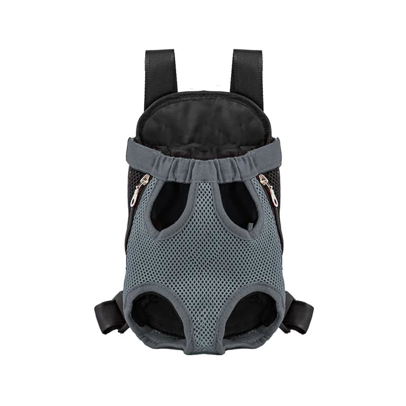 Double Shoulder Pet Carrier Backpack – Breathable & Portable Travel Bag for Small Dogs and Cats