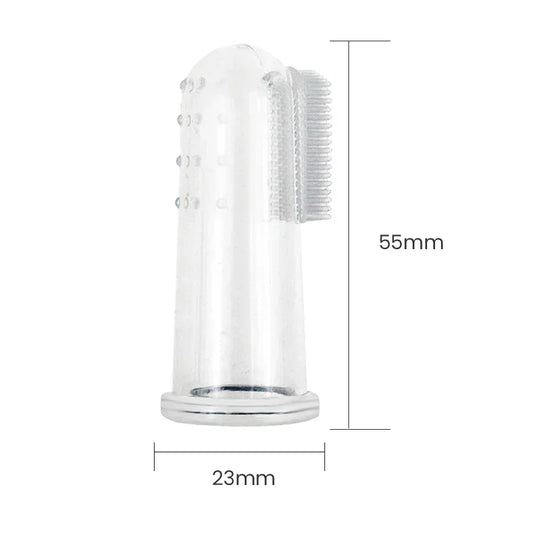 Super Soft Silicone Pet Finger Toothbrush for Dogs And Cats - Bad Breath Tartar Teeth Cleaning Tool Universal Dog Care Supplies