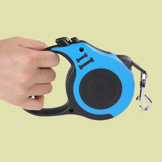 Retractable Dog Leash – 3M/5M Durable Nylon Lead for Small, Medium & Large Pets