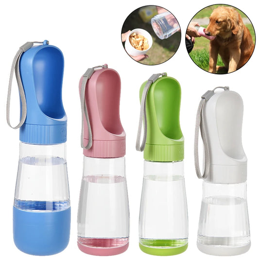 2-in-1 Portable Dog Water Bottle & Food Container – Perfect for Travel & Outdoor Adventures