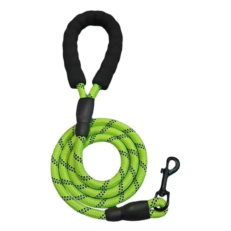 Heavy-Duty Reflective Dog Leash – Strong & Secure for Small, Medium, and Large Dogs