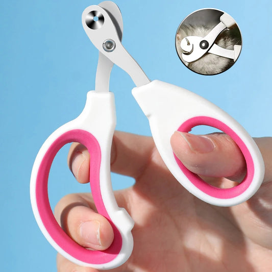 Professional Cat Nail Clippers – Stainless Steel Clippers for Small Cats & Dogs