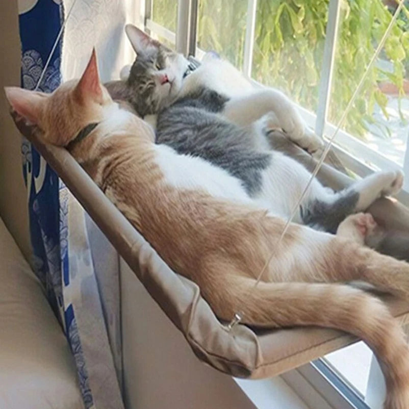 Window-Mounted Cat Hammock – Sunny Hanging Bed for Cats (Up to 20kg)