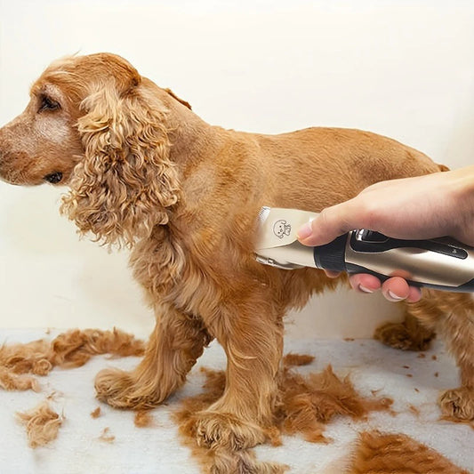 Pet Hair Trimmer Kit – Electric Precision Clippers for Professional Grooming at Home