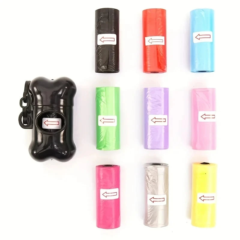 15 pcs/Roll Dog Poop Bags
