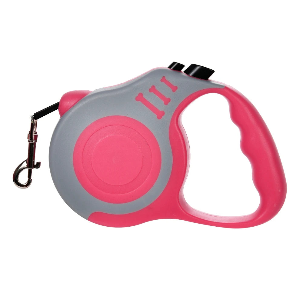 Automatic Retractable Pet Leash – 3M/5M Strong Nylon Lead for Small & Medium Dogs and Cats
